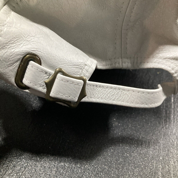 Vintage Genuine Leather Cap Trucker Hat Baseball Vintage 80s King Of The Hill - Picture 6 of 8